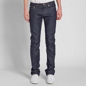NEW A.P.C. New Cure H Jeans in Indigo Wash